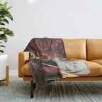 Star-dust - Vacuum cleaner Throw Blanket Gallery Image 1
