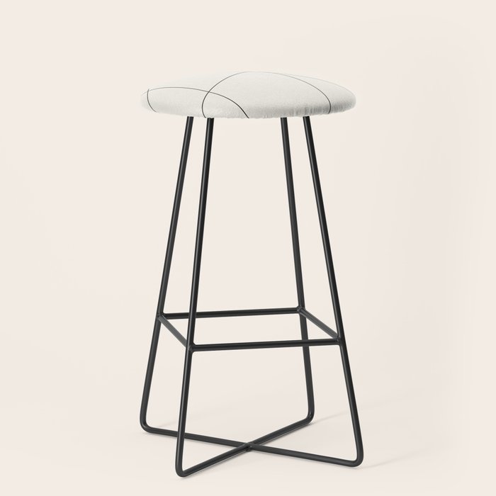 Minimal Geometric Art 06 Stool Gallery Image 1