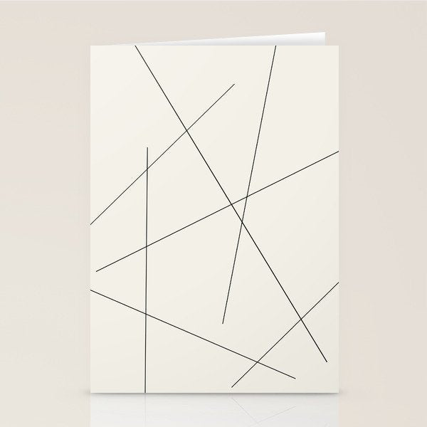 Minimal Geometric Art 06 Stationery Card Gallery Image 1