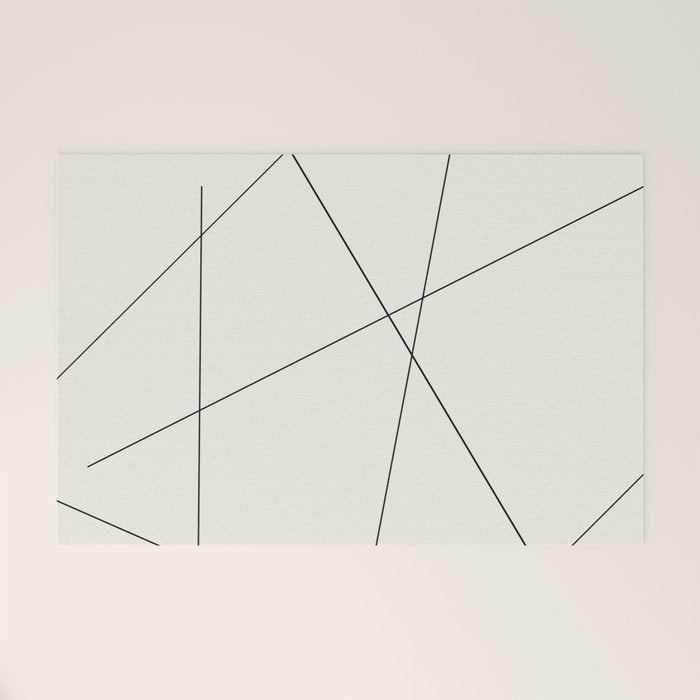 Minimal Geometric Art 06 Welcome Mat Gallery Image 1