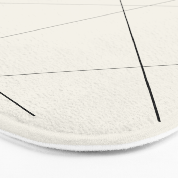 Minimal Geometric Art 06 Bath Mat Gallery Image 3
