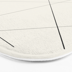 Minimal Geometric Art 06 Bath Mat Gallery Image 3