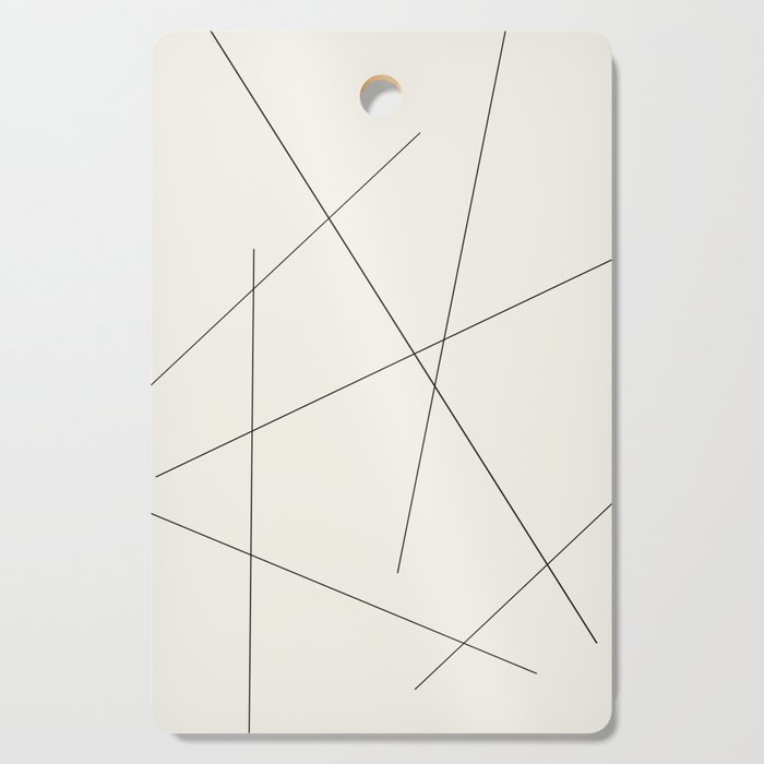 Minimal Geometric Art 06 Cutting Board Gallery Image 1