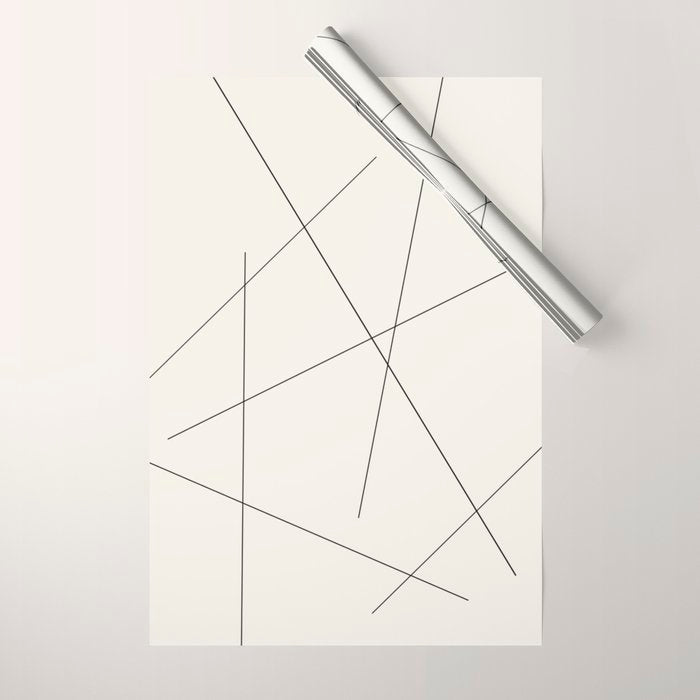 Minimal Geometric Art 06 Wrapping Paper Gallery Image 1