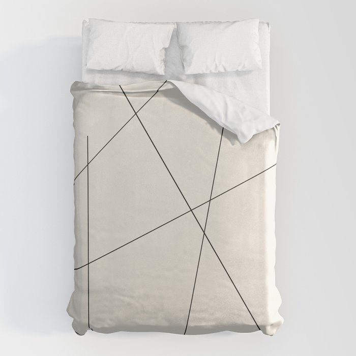 Minimal Geometric Art 06 Duvet Cover Gallery Image 1