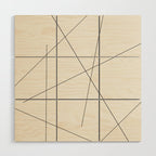 Minimal Geometric Art 06 Wood Wall Art Gallery Image 1