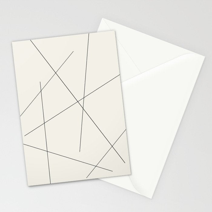 Minimal Geometric Art 06 Stationery Card Gallery Image 2