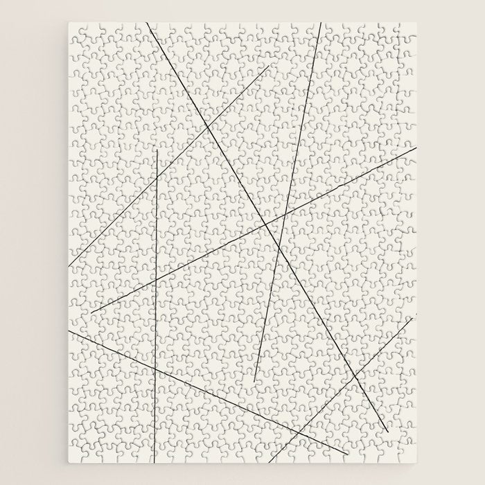 Minimal Geometric Art 06 Jigsaw Puzzle Gallery Image 1