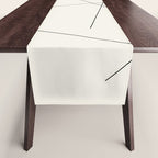Minimal Geometric Art 06 Table Runner Gallery Image 1