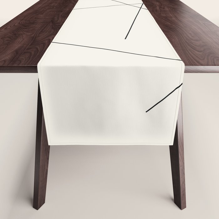 Minimal Geometric Art 06 Table Runner Gallery Image 1