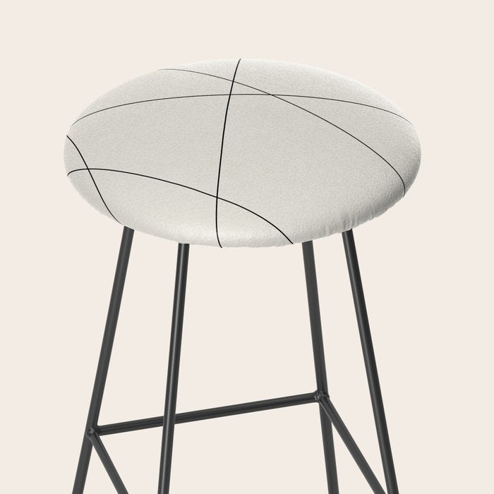 Minimal Geometric Art 06 Stool Gallery Image 2