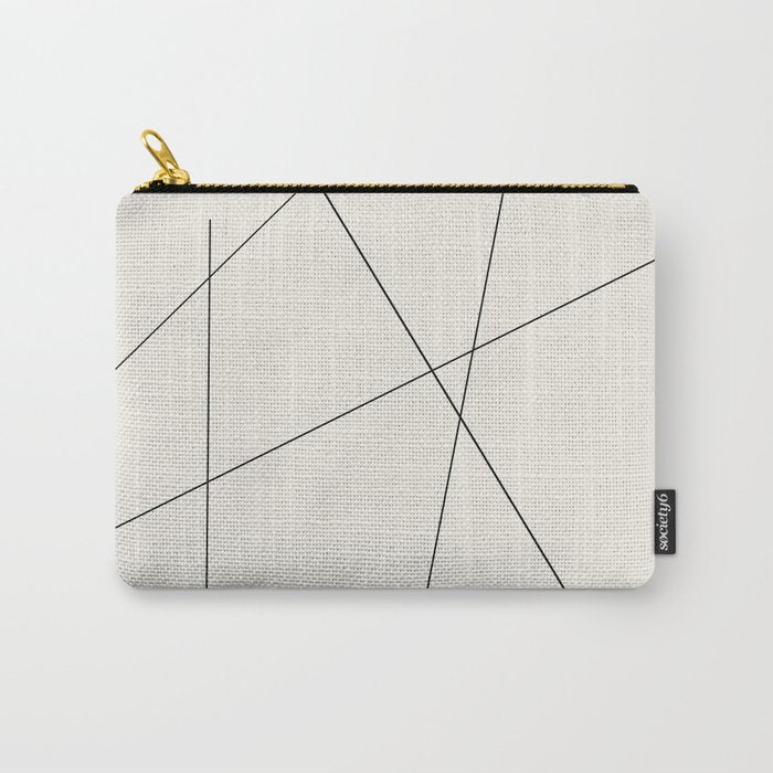 Minimal Geometric Art 06 Carry All Pouch Gallery Image 1