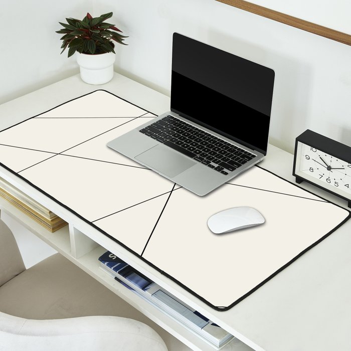 Minimal Geometric Art 06 Desk Mat Gallery Image 2