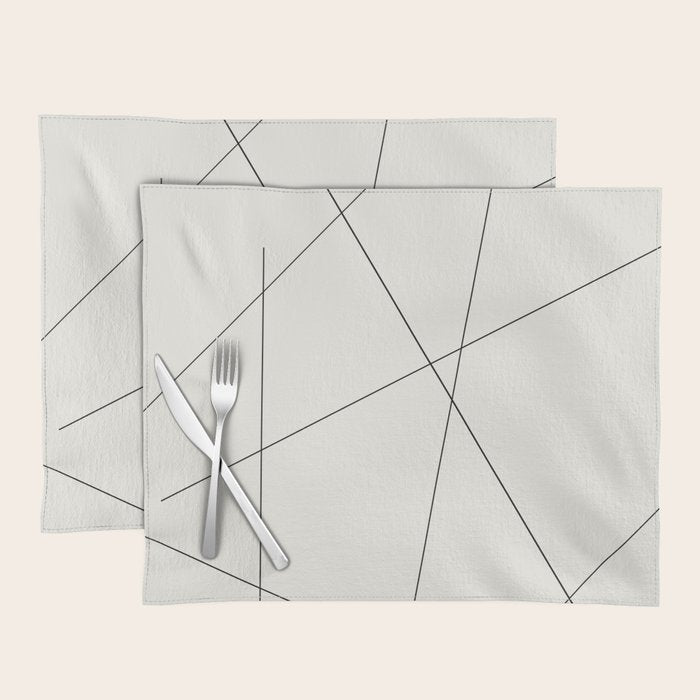 Minimal Geometric Art 06 Placemat Gallery Image 1