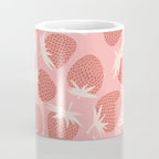 Pink Strawberries Coffee Mug Gallery Image 4