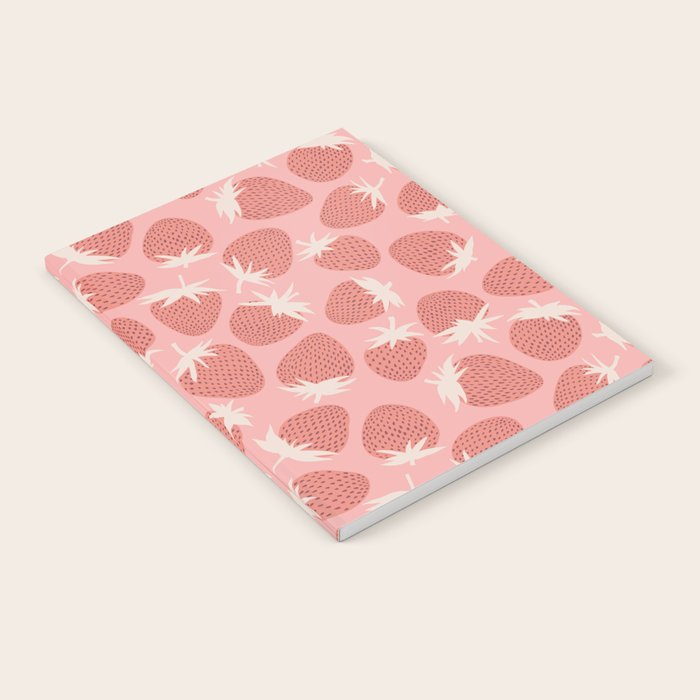 Pink Strawberries Notebook Gallery Image 2