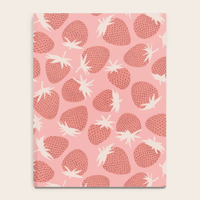 Pink Strawberries Notebook Gallery Image 4