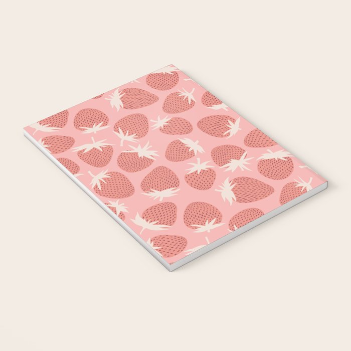 Pink Strawberries Notebook Gallery Image 3