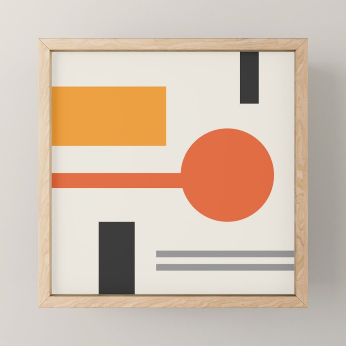 Mid Century 06 Mini Art Print Gallery Image 1