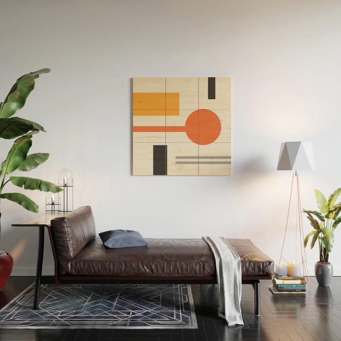 Mid Century 06 Wood Wall Art Gallery Image 2