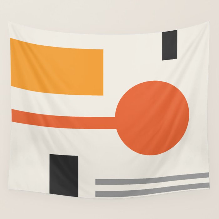 Mid Century 06 Wall Tapestry Gallery Image 4