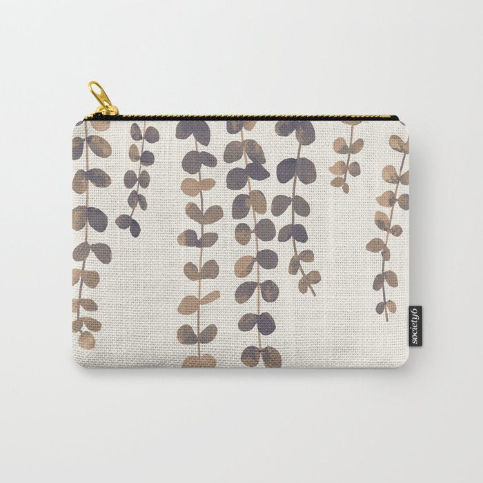 Eucalyptus Watercolor Carry All Pouch Gallery Image 1