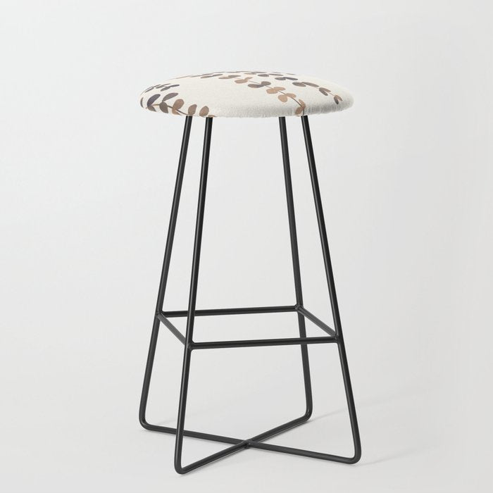 Eucalyptus Watercolor Stool Gallery Image 1