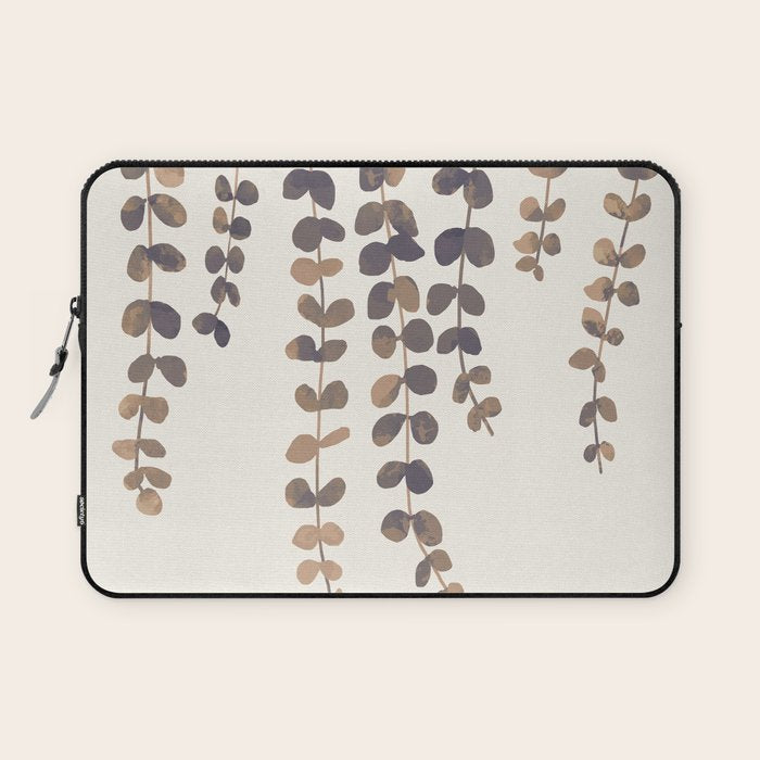 Eucalyptus Watercolor Laptop Sleeve Gallery Image 1