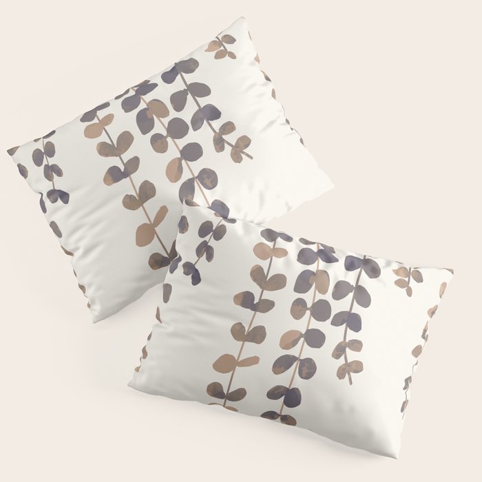 Eucalyptus Watercolor Pillow Sham Gallery Image 3