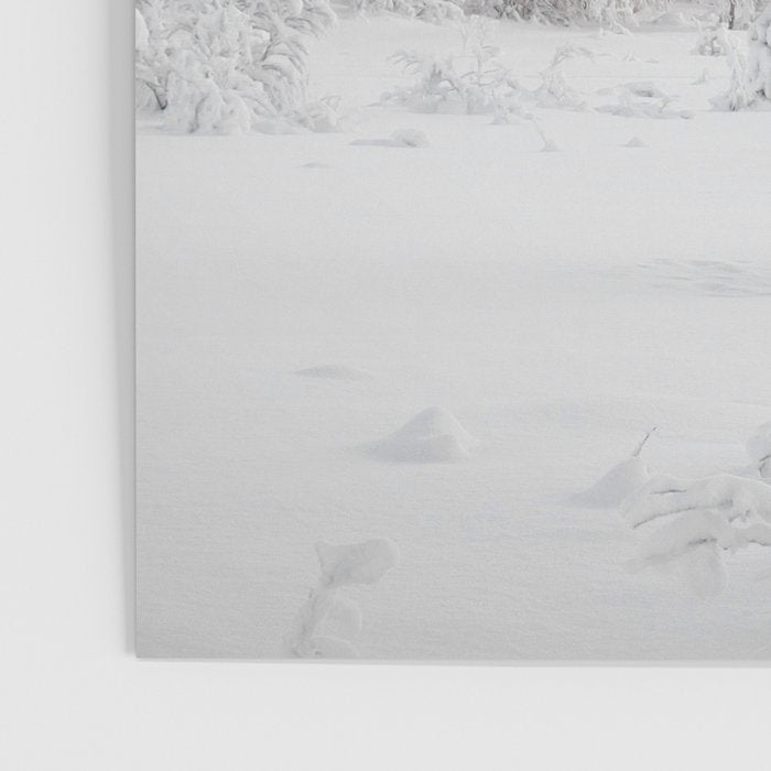 Snow Landscape "Winter Wonderland in Lapland" Wanderlust Travel Photography Poster Gallery Image 3