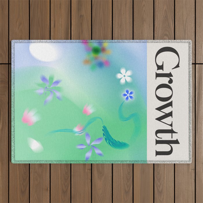 Growth: Gradient Series 03 Outdoor Rug Gallery Image 1