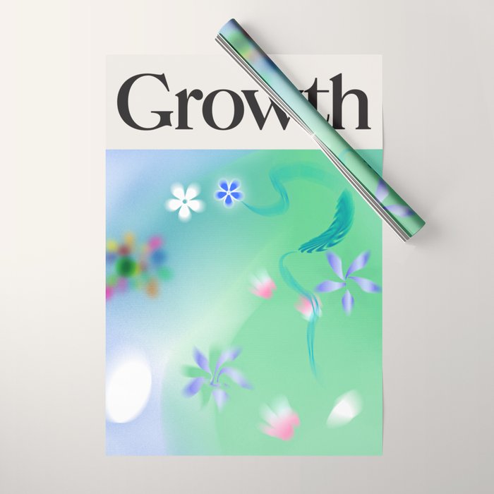 Growth: Gradient Series 03 Wrapping Paper Gallery Image 1