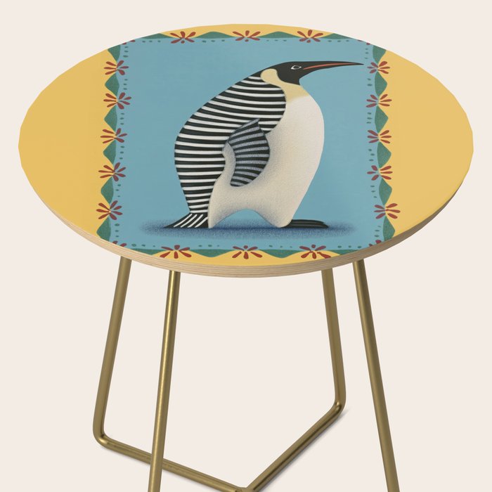 Striped Penguin Side Table Gallery Image 2