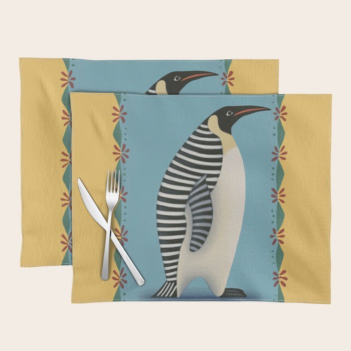 Striped Penguin Placemat Gallery Image 1