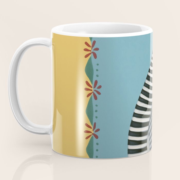 Striped Penguin Coffee Mug Gallery Image 3