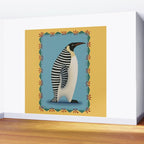 Striped Penguin Wall Mural Gallery Image 2