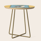 Striped Penguin Side Table Gallery Image 1