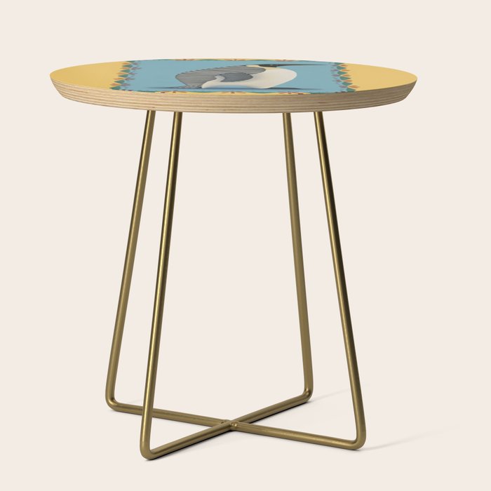 Striped Penguin Side Table Gallery Image 1