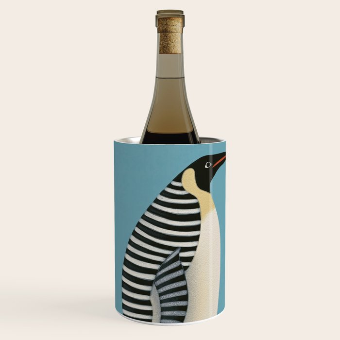 Striped Penguin Wine Chiller Gallery Image 1