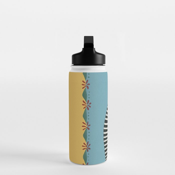 Striped Penguin Water Bottle Gallery Image 3