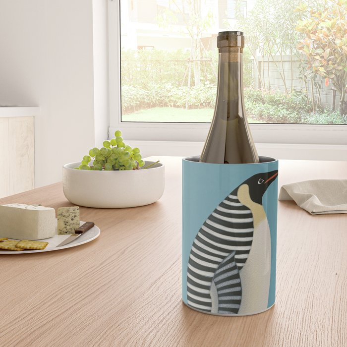 Striped Penguin Wine Chiller Gallery Image 4