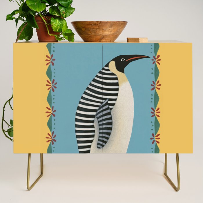 Striped Penguin Credenza Gallery Image 1