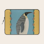 Striped Penguin Laptop Sleeve Gallery Image 1