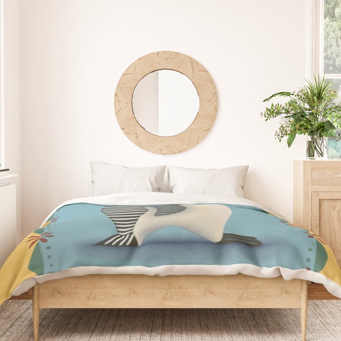 Striped Penguin Duvet Cover Gallery Image 3
