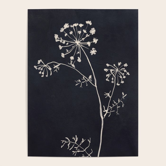 Minimalist Wild Plant 6 Black And White Poster Gallery Image 4