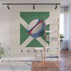 BALLS - Rugby - Summer Games Wall Mural Gallery Image 1