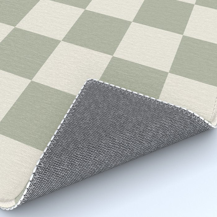 Checkered (Sage Cream) Rug Gallery Image 4