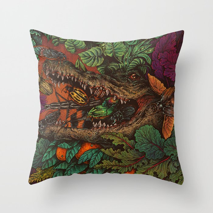 Flourish 2 Throw Pillow Gallery Image 6