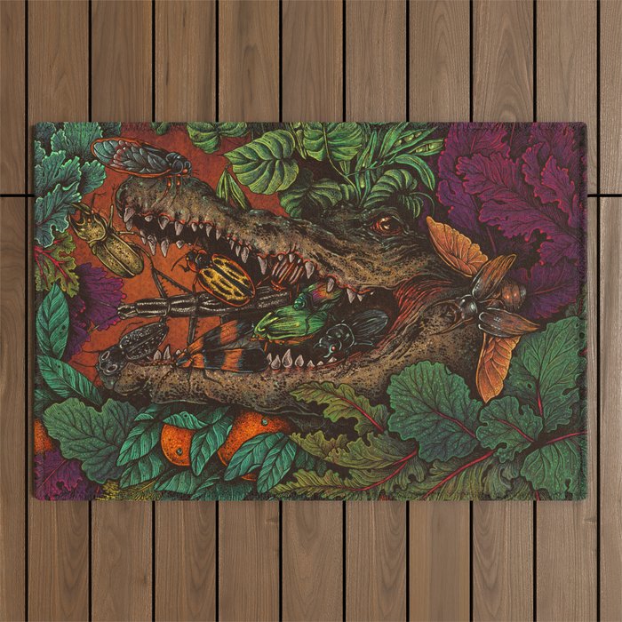 Flourish 2 Outdoor Rug Gallery Image 1