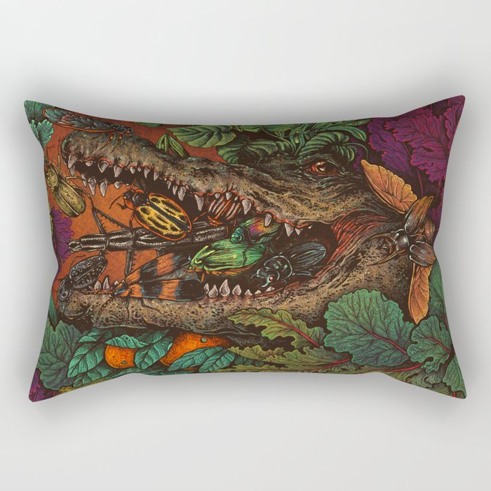 Flourish 2 Rectangular Pillow Gallery Image 1